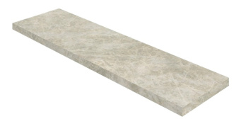 Ступень Лирика Грэй 33x120 угловая правая